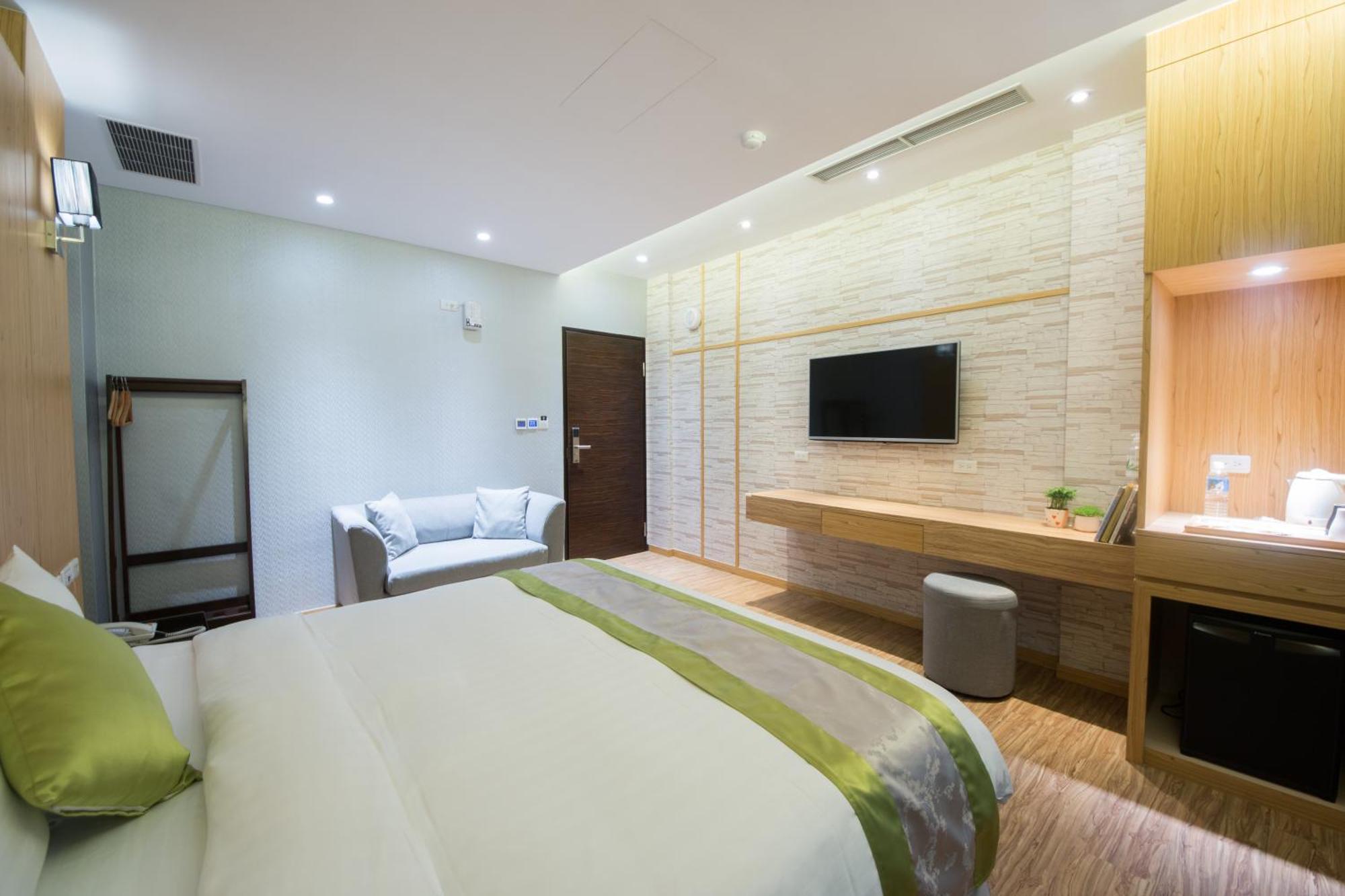 Garden Spring Hotel Jiaoxi Rom bilde