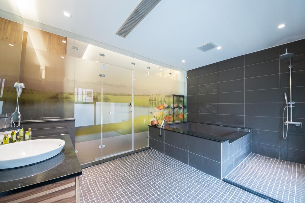 Garden Spring Hotel Jiaoxi Rom bilde
