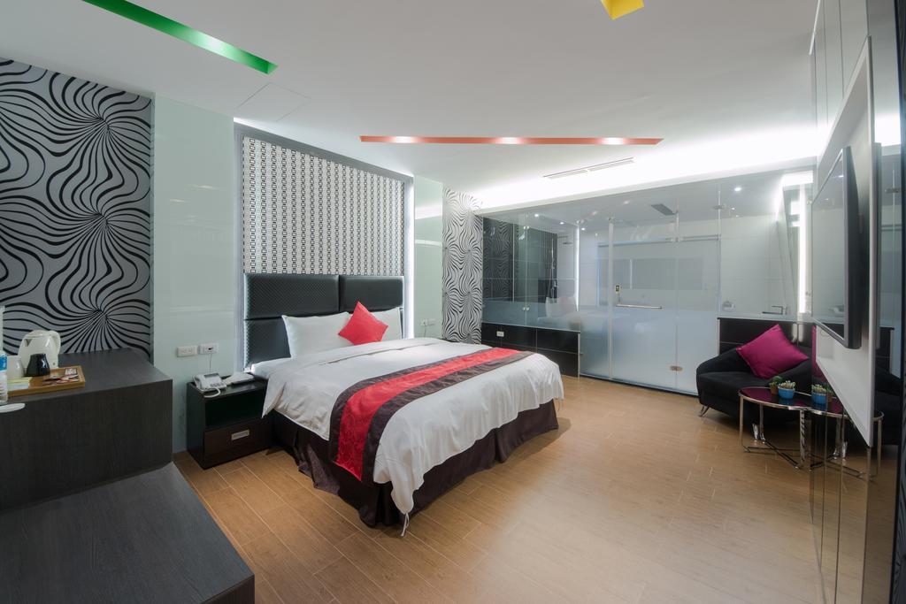 Garden Spring Hotel Jiaoxi Rom bilde