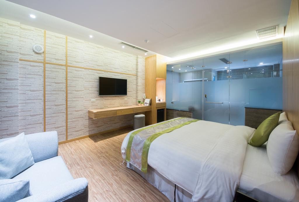 Garden Spring Hotel Jiaoxi Rom bilde